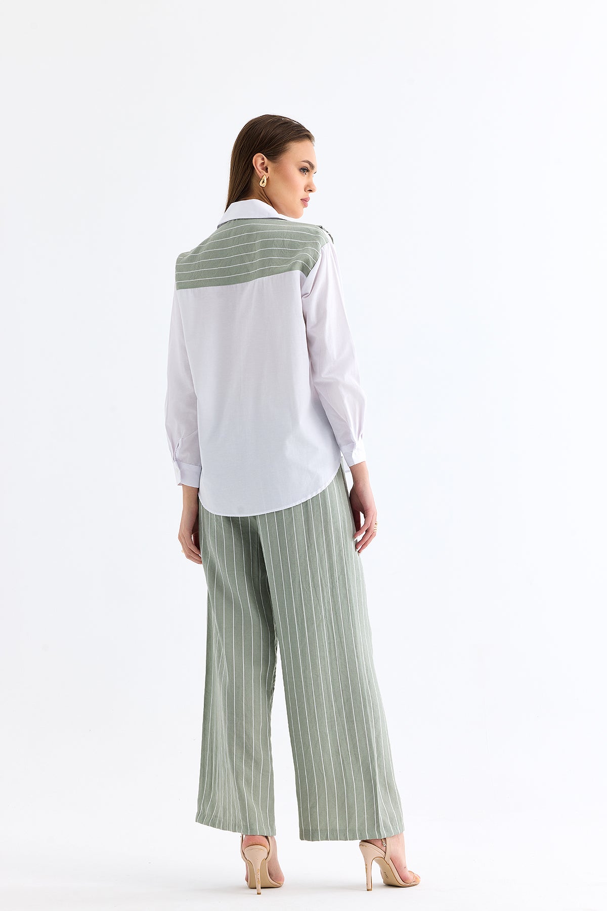 Gömlek Pantolon Takım Mint 6741