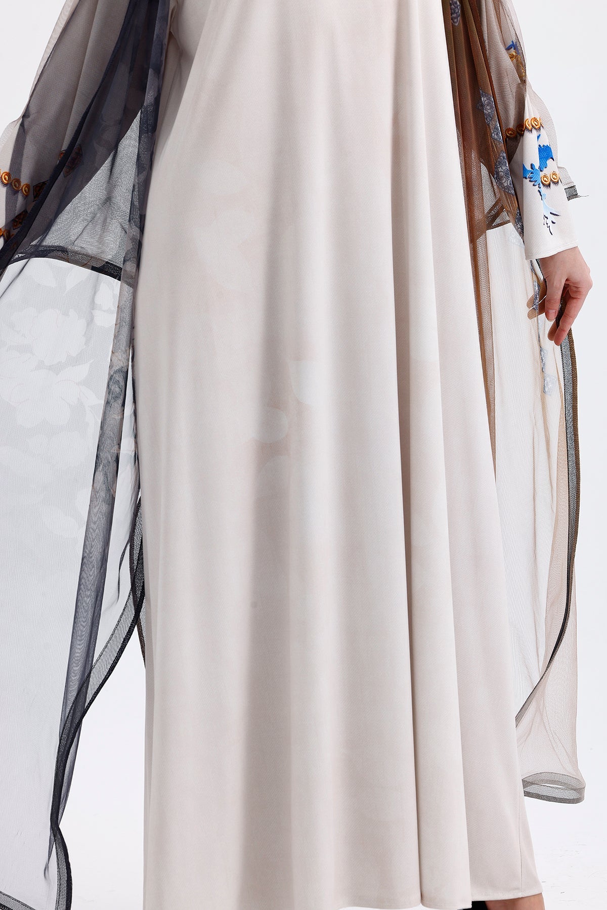 Uzun Tüllü Kimono 3044