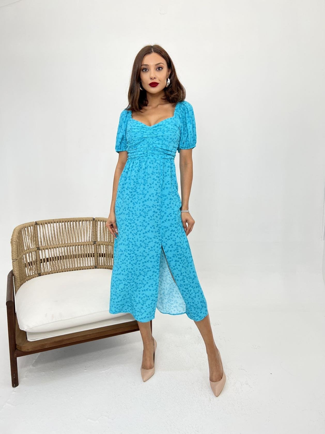 Olivia Elbise Mavi 7040