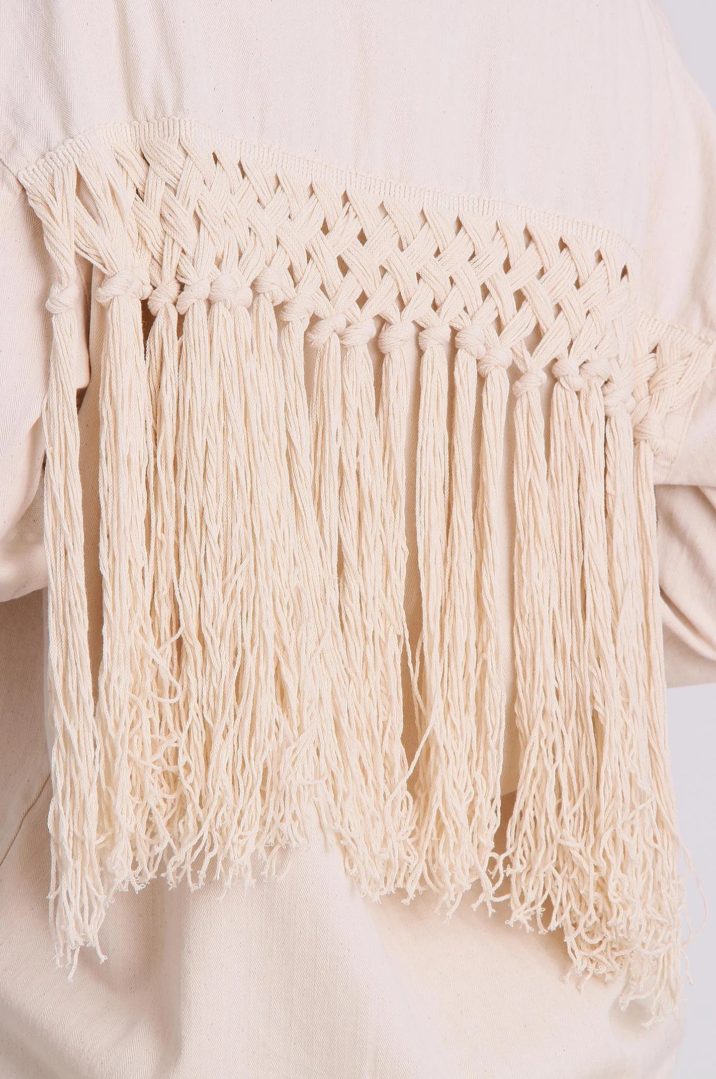 Gabardin Püsküllü Gömlek 4764