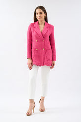 Blazer Ceket Pembe 9172