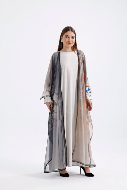Uzun Tüllü Kimono 3044
